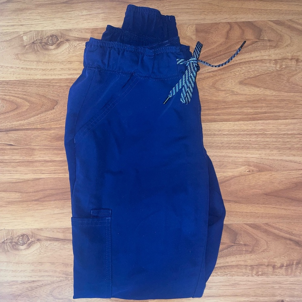 Jaanuu Navy Blue scrub set